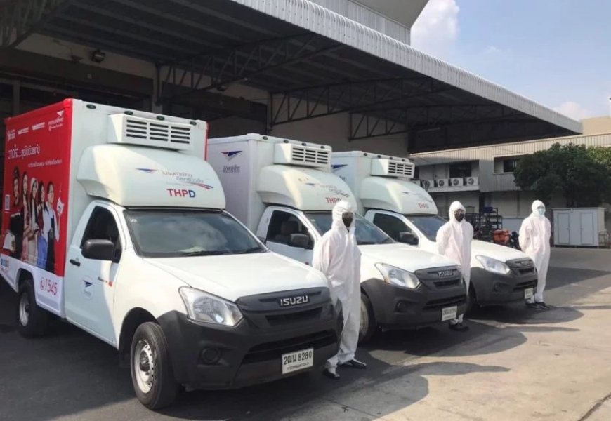 ไปรษณีย์ไทยดิสทริบิวชั่น จัดโครงการ “ส่งแมสก์ แทนความห่วงใย” ส่งหน้ากากอนามัยป้องกันโควิด-19 ให้ผู้ป่วยโรคไตเรื้อรังเป็นของขวัญปีใหม่ 2564 